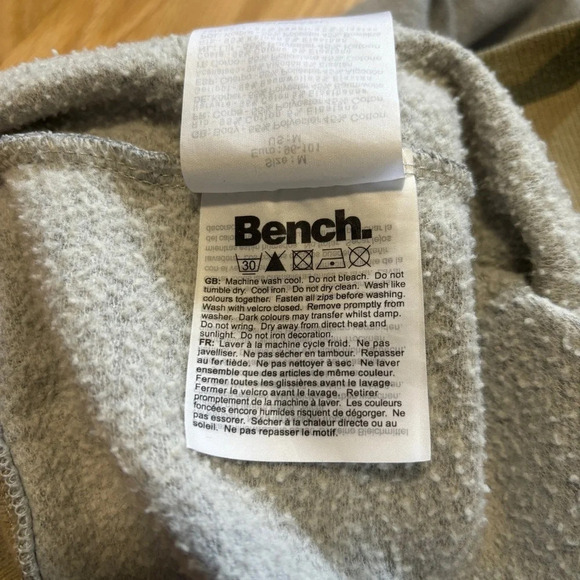 Bench | Grey and Camo Crewneck Sweater - Picture 4 of 7